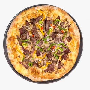 PHILLY CHEESE STEAK PIZZA